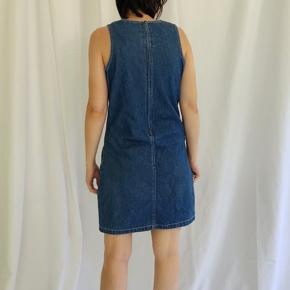 90s/Y2K Denim Mini‎ Dress - Picture 3 of 5